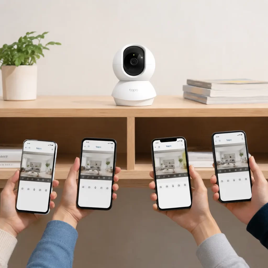 Several People to Log in to a Single Tapo Camera